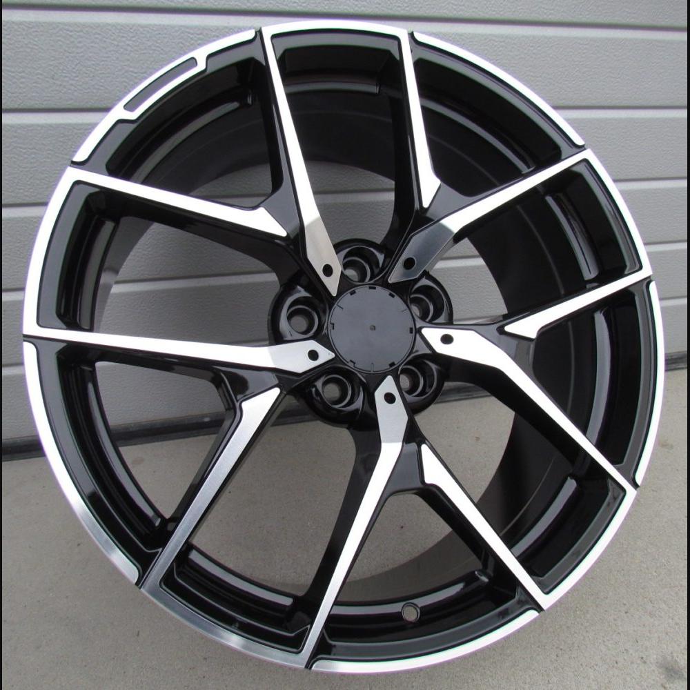 Wheel R19x8.5J  5X112  ET  43  66.6  XE137  (BY1225)  Black Polished (MB)  For MER  (P+Z3+Z2)  (Rear+Front)