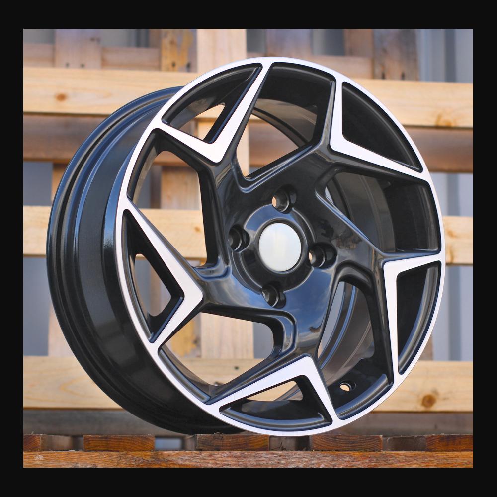 Wheel R15x6.5J  4X108  ET  40  63.3  XE172  (BK5577)  Black Polished (MB)  For FORD  (K2)