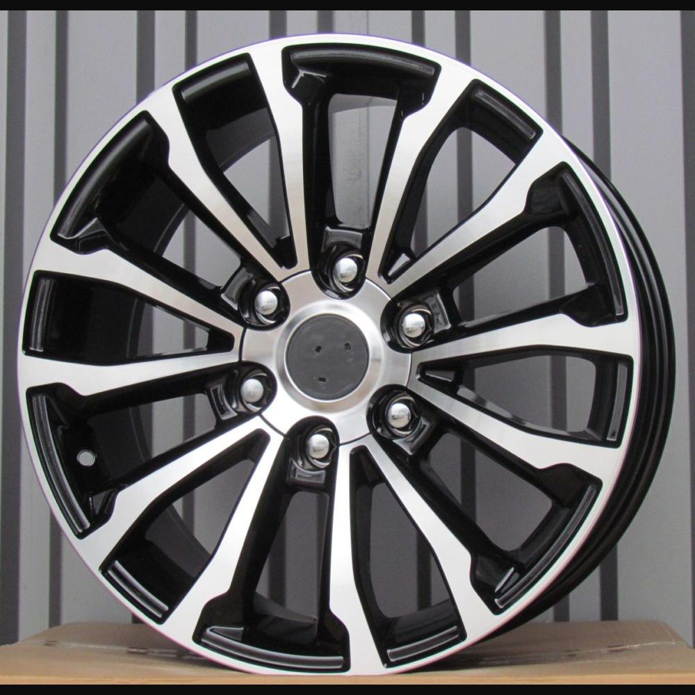 Wheel R19x7.5J  6X139.7  ET  25  106.1  XE203  Black Polished (MB)  For TOYOT  (P1)  (4x4J)