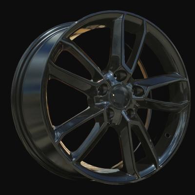Felge R17x7J  5X114.3  ET  50  67.1  XF073  Black (BL)  For MAZDA  (R)