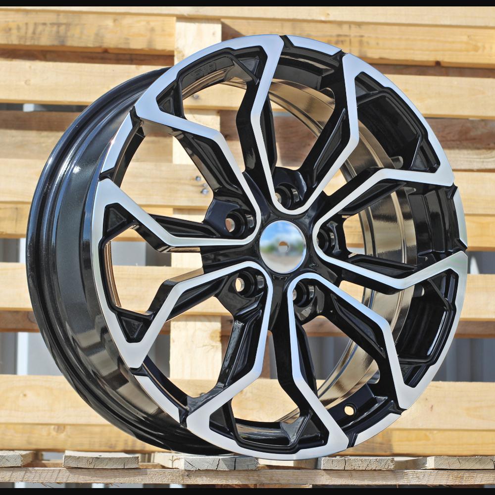 Wheel R17x7J  5X114.3  ET  43  66.1  XF260  (BK1058)  Black Polished (MB)  For RENAU  (D3)