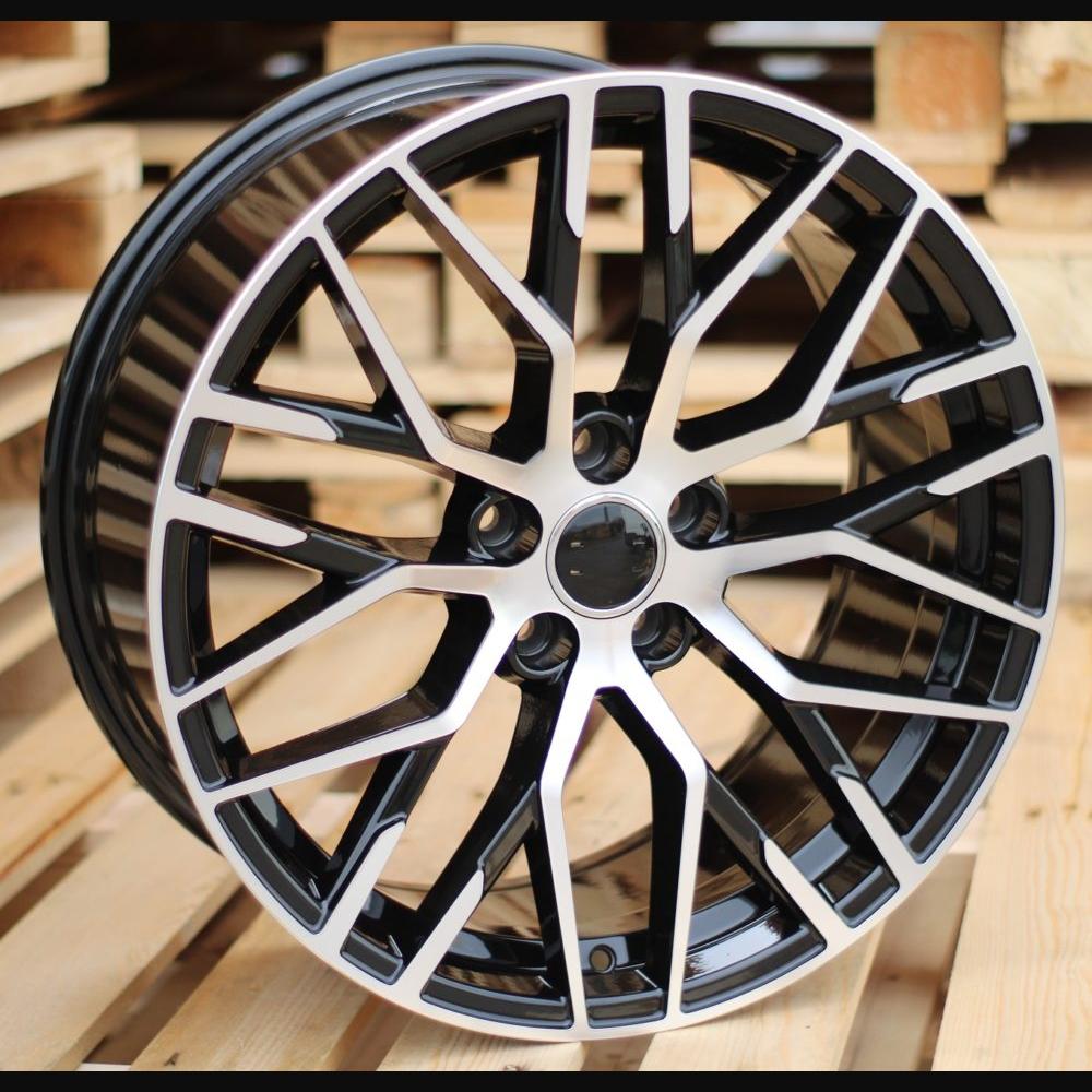 Wheel R19x8.5J  5X112  ET  40  66.5  XFE30  (FBX342)  Black Polished (MB)  For AUD  (Z4+Z7)  (HYBRID FORGED)