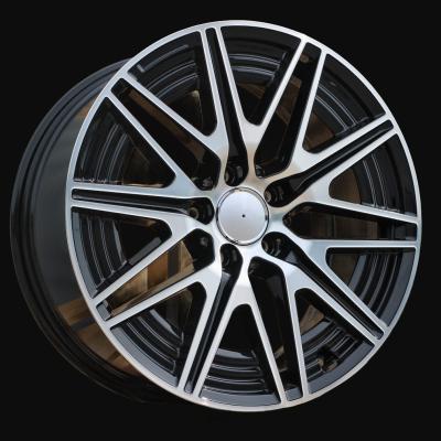 Ratlankis R18x8.5J  5X112  ET  52  66.5  Y0102  Black Polished (MB)  For MER  (K4)  (NEW Model C-Class (Front+Rear))