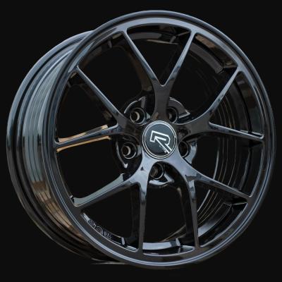 Ratlankis R15x6.5J  5X100  ET  40  57.1  Y0134  Black (BL)  For RACIN  (R)