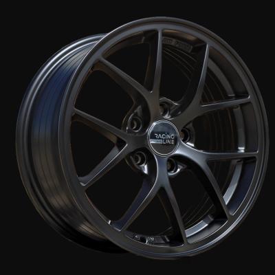 Cerchio R16x7J  5X110  ET  41  65.1  Y0134  Black Half Matt (BLHM)  For RACIN  (R)