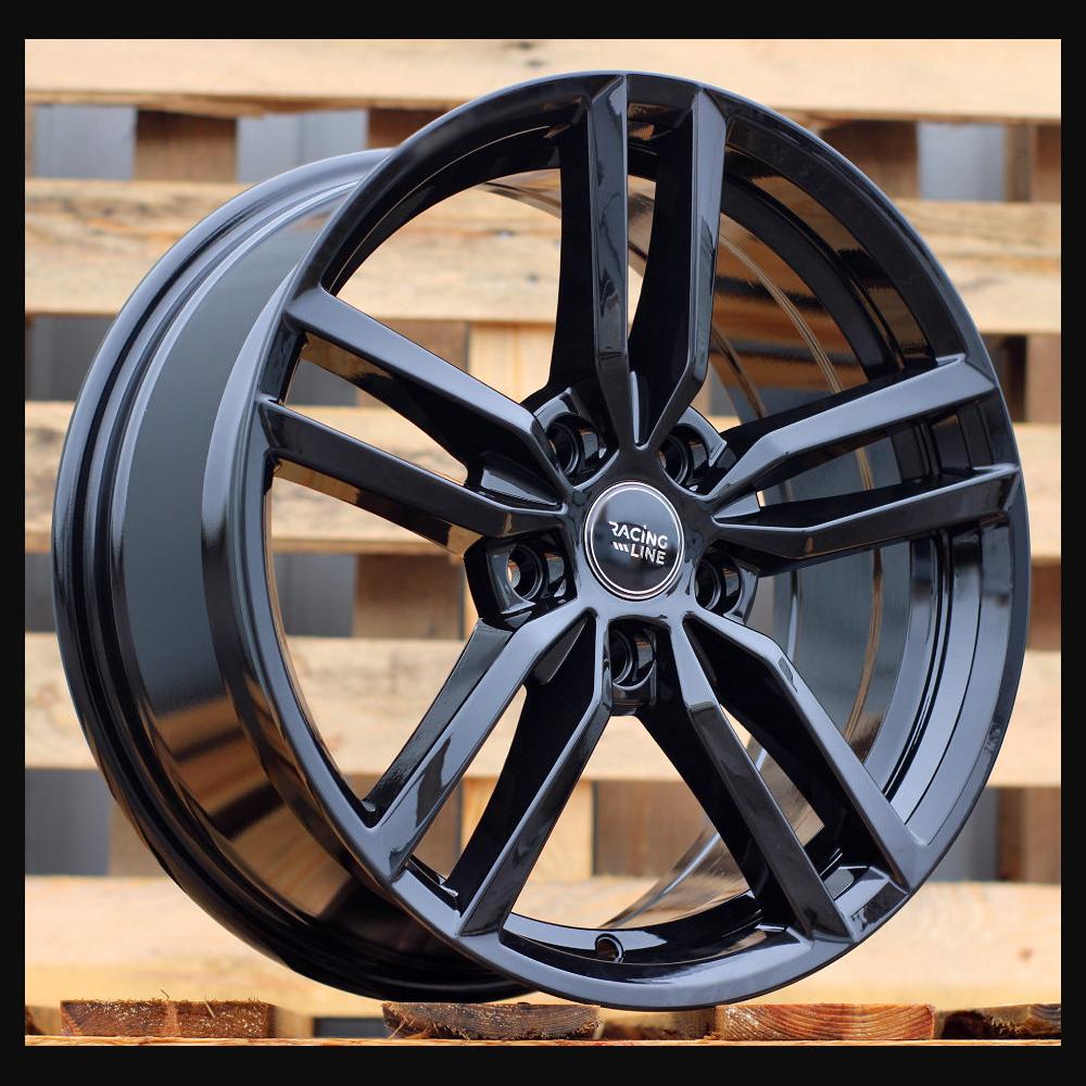 Wheel R17x7.5J  5X120  ET  40  72.6  Y0136  Black (BL)  For RACIN  (P2)