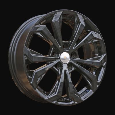 Felge R18x7J  5X114.3  ET  35  60.1  Y1133  (FBX247)  Black (BL)  For TOYOT  (Z5+Z6+Z7)  (HYBRID FORGED New RAV-4)