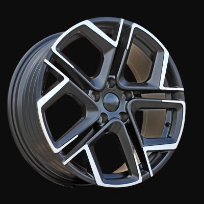 Jante R18x7.5J  5X112  ET  40  57.1  Y1243  (YF5667)  Black Polished Half Matt (MBHM)  For VW  (M)  (HYBRID FORGED)