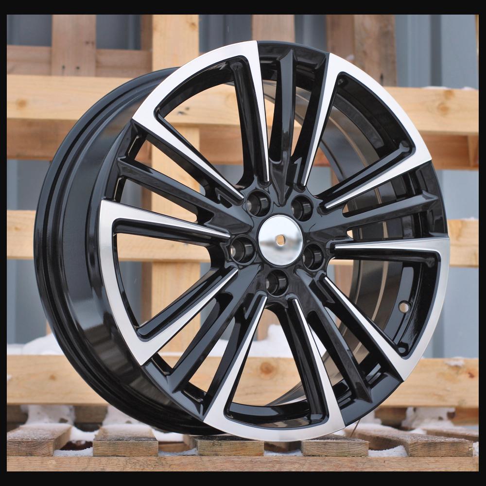Wheel R17x7J  5X100  ET  47  57.1  Y1257  Black Polished (MB)  For SEAT  (Z7)