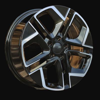 Llanta R18x7.5J  5X112  ET  51  57.1  Y1258  Black Polished (MB)  For VW  (K4)  (NEW Model)