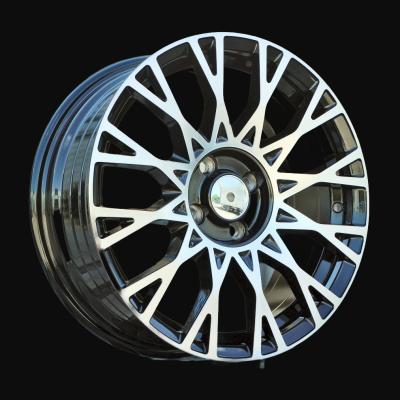 Cerchio R16x6.5J  4X98  ET  35  58.1  Y1283  (YF0447)  Black Polished (MB)  For FIAT  (M+Z4)  (HYBRID FORGED NEW Model 500)