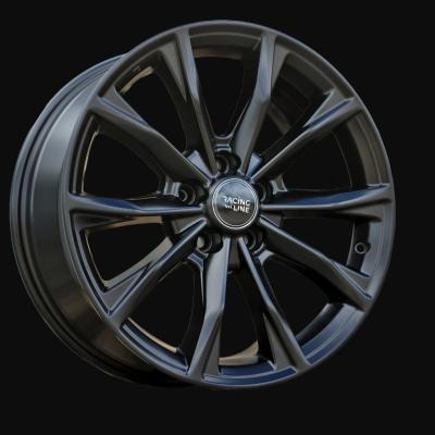 Felge R18x7.5J  5X114.3  ET  40  64.1  Y1351  Black Half Matt (BLHM)  For HOND  (P)