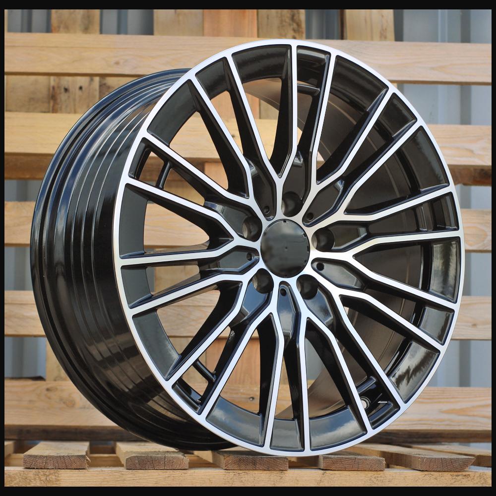Wheel R19x8.5J  5X112  ET  35.5  66.6  YF0427  Black Polished (MB)  For MER  (Z6)  (HYBRID FORGED)