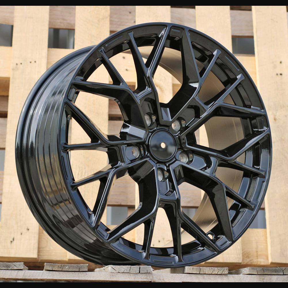 Wheel R18x8J  5X120  ET  50  65.1  YF0442  Black (BL)  For VW  (Z7)  (HYBRID FORGED1050kg)