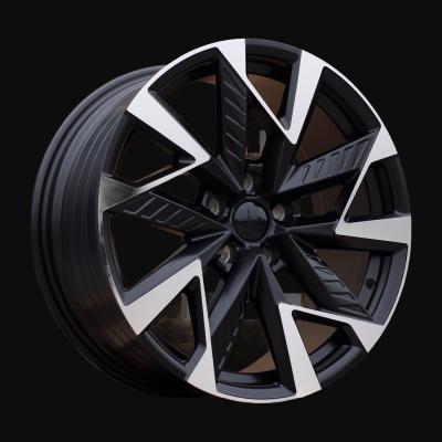 Llanta R18x8J  5X112  ET  40  57.1  YF0443  Black Polished Half Matt (MBHM)  For CUPRA  (P1)  (HYBRID FORGED)