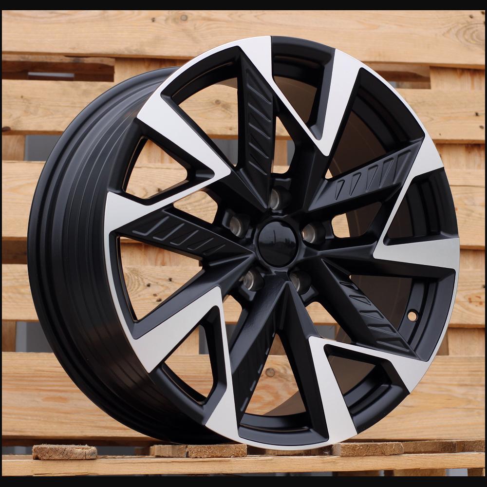 Wheel R19x8J  5X112  ET  40  57.1  YF0443  Black Polished Half Matt (MBHM)  For CUPRA  (P1)  (HYBRID FORGED)