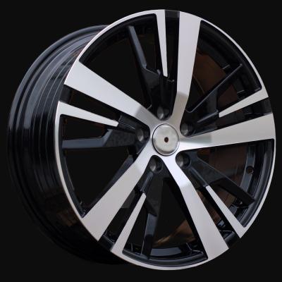 Cerchio R18x7.5J  5X108  ET  49  65.1  YF0448  Black Polished (MB)  For PEUG  (P1)  (HYBRID FORGED)