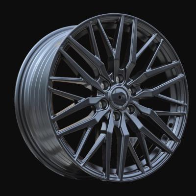 Jante R19x8J  6X120  ET  48  74.5  YF0453  Black Half Matt (BLHM)  For VW  (Z6)  (HYBRID FORGED (max 1050kg))