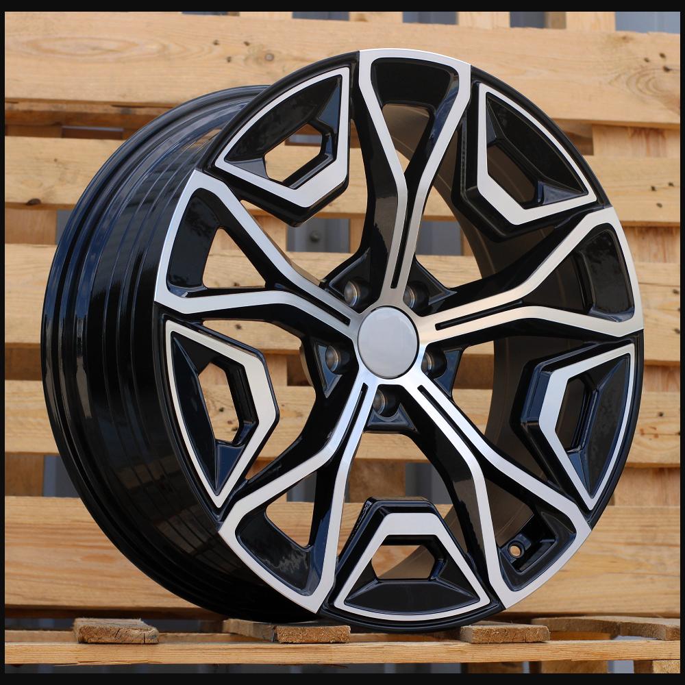 Wheel R20x8.5J  5X112  ET  28  66.6  YF5670  Black Polished (MB)  For BMW  (P1)  ((IX I20) HYBRID FORGED)