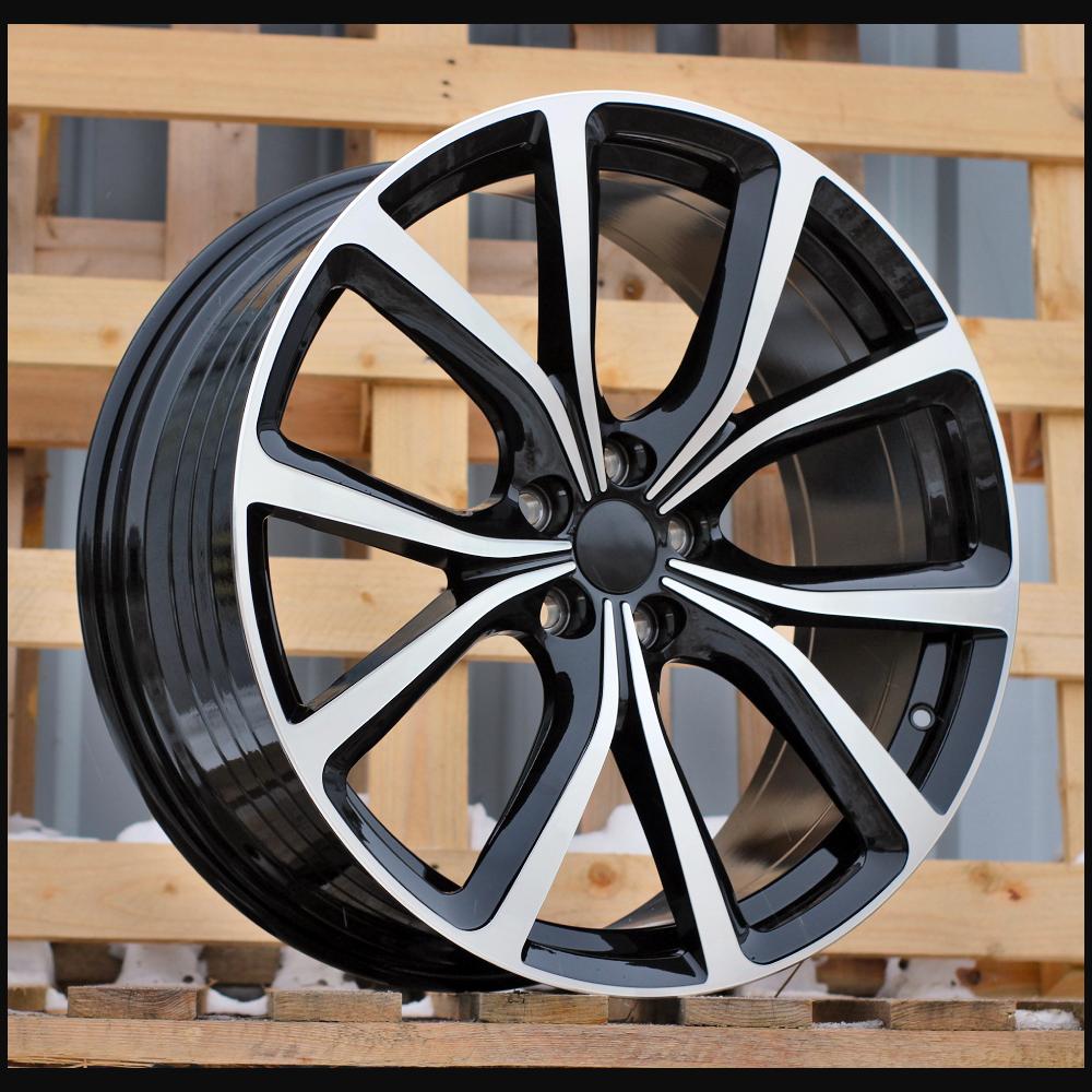 Wheel R20x8.5J  5X108  ET  45  63.3  YF5708  Black Polished (MB)  For JAGUAR  (Z6)  (HYBRID FORGED)