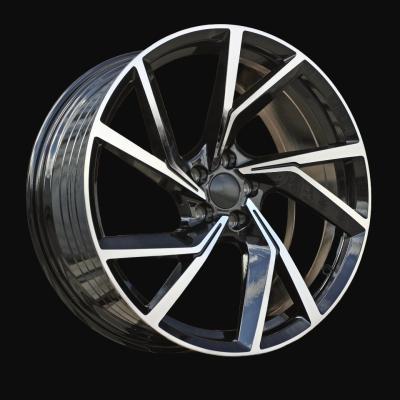 Cerchio R20x8.5J  5X108  ET  40  63.4  YF5709  Black Polished (MB)  For RACIN  (K7)  (HYBRID FORGED)