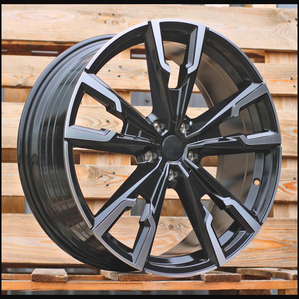 Wheel R19x8J  5X112  ET  46  66.6  YF5710  Black Polished (MB)  For BMW  (K7+Z6)  (HYBRID FORGED (X1; iX1; X2; iX2; Series 1(F40) 2(F44))