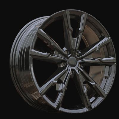 Cerchio R20x8J  5X112  ET  46  66.6  YF5710  Black (BL)  For BMW  (Z5+Z6)  (HYBRID FORGED (X1; iX1; X2; iX2; Series 1(F40) 2(F44))