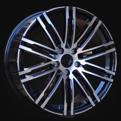 Ratlankis R21x9J  5X112  ET  26  66.5  B1026  (LU1293)  Black Polished (MB)  For PORCH  (P1+Z6)  (REAR+FRONT)