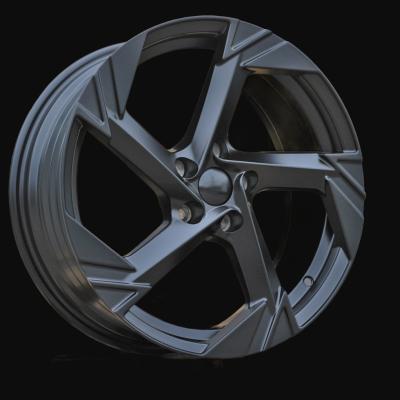 Cerchio R18x7.5J  5X112  ET  45  57.1  YF5754  Black Half Matt (BLHM)  For VW  (Z5)  (HYBRID FORGED)