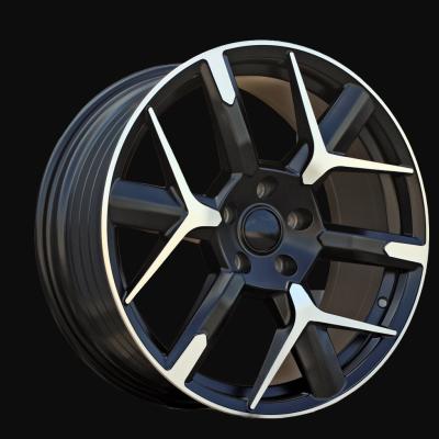 Cerchio R18x8J  5X112  ET  40  57.1  YF6147  Black Polished Half Matt (MBHM)  For CUPRA  (K8)  ((AKC 100 Eur)HYBRID FORGED)