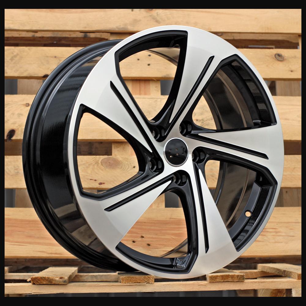 Wheel R18x8J  5X112  ET  46  57.1  YS1270  Black Polished (MB)  For AUD  (P)  (HYBRID FORGED New Model)