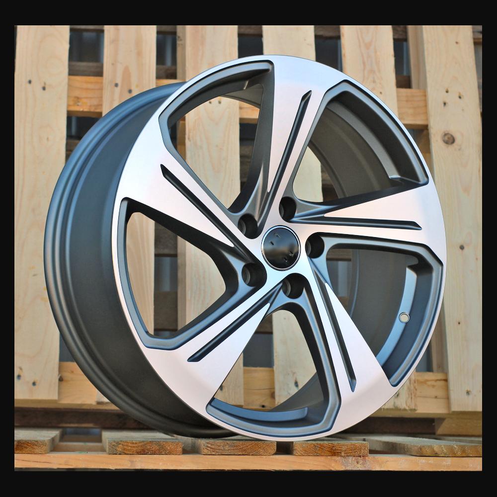 Wheel R18x8J  5X112  ET  35  66.5  YS1270  (FBX340)  Grey Polished Matt (MGM)  For AUD  (K3)  (HYBRID FORGED)