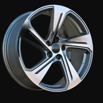 Felge R19x8J  5X112  ET  40  66.5  YS1270  (FBX340)  Grey Polished Matt (MGM)  For AUD  (K3+P2)  (HYBRID FORGED)