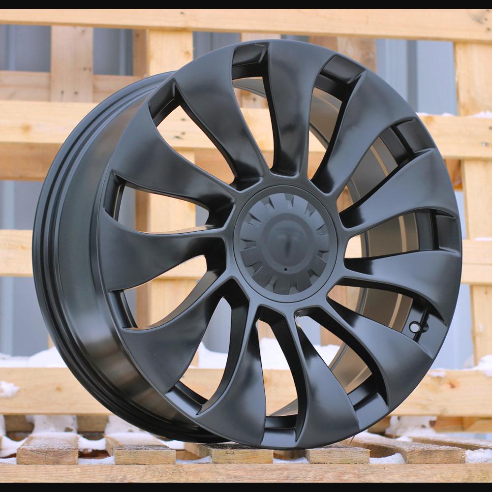 Wheel R20x9J  5X114.3  ET  34  64.1  YS214  (IN0352)  Black Half Matt (BLHM)  For TESLA  (M+Z6)  (HYBRID FORGED (Model 3))