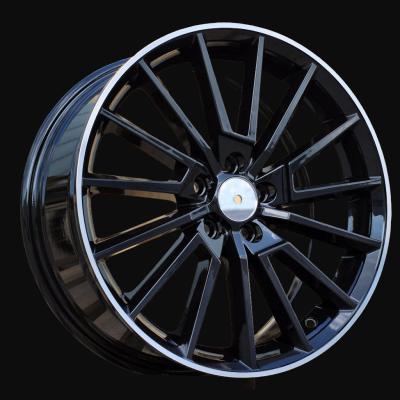 Felge R17x7J  5X112  ET  46  57.1  B5969  Black+Polished Lip (BLPL)  For SKODA  (P)