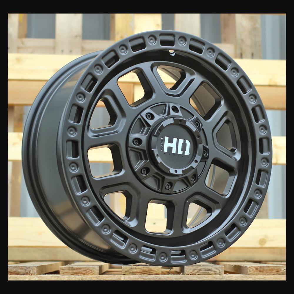 Wheel R18x8J  10X120/127  ET  30  71.5  BY1375A  Black Half Matt (BLHM)  For 4X4  (Z1)
