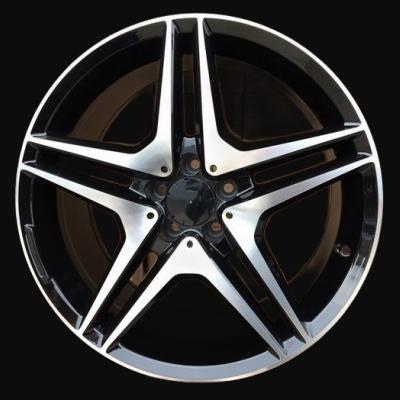 Felge R19x9.5J  5X112  ET  35  66.6  BY496  Black Polished+Powder Coating (MBPC)  For MER  (P)  (Rear+Front)