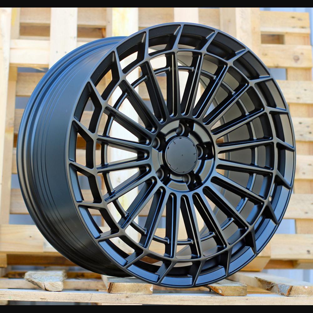 Wheel R19x8.5J  5X112  ET  38  66.6  FBX162  (YF0359)  Black Half Matt (BLHM)  For MER  (A)  (HYBRID FORGED Rear+Front)
