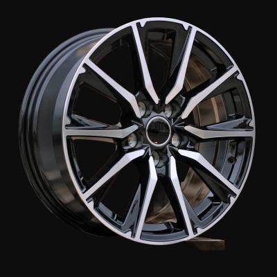 Felge R17x7.5J  5X114.3  ET  40  60.1  H3347F  Black Polished (MB)  For TOYOT  (Z3+K7)  (HYBRID FORGED)
