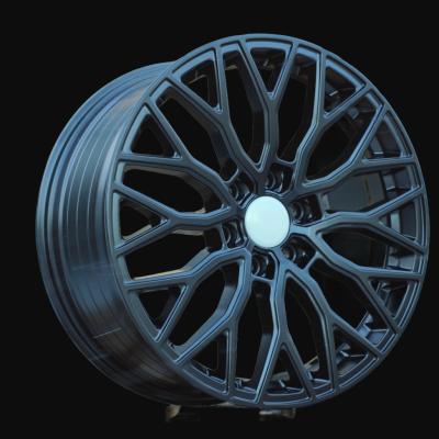 Jante R18x8J  6X120  ET  48  74.6  HF2125  Satin Black (SB)  For FORD  (Z5)  (HYBRID FORGED (max 1050kg))
