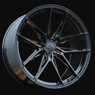 Cerchio R22x9J  5X108  ET  40  67.1  HX036  (B5597)  Black (BL)  For HAXER  (P)