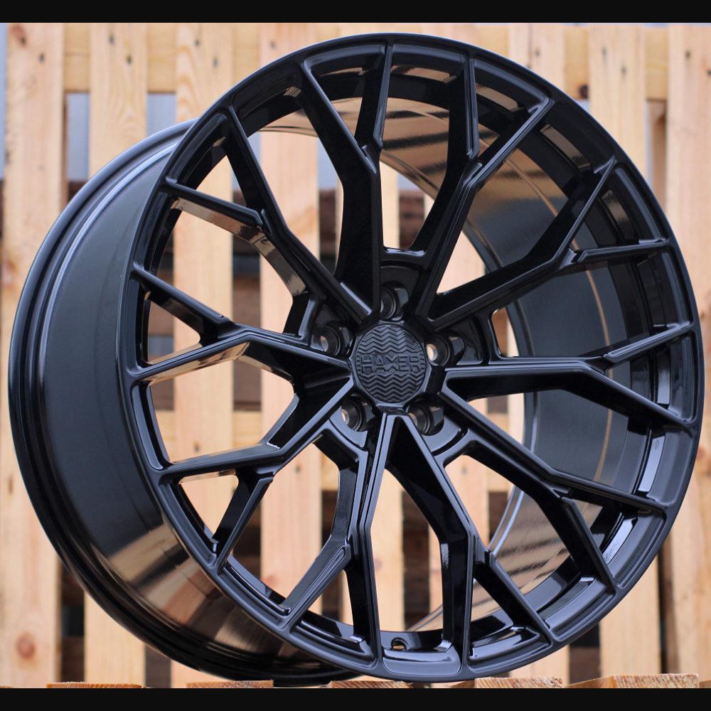 Wheel R20x9J  5X112  ET  31  66.5  HX039  Black (BL)  For HAXER  (P)  (Rear+Front)