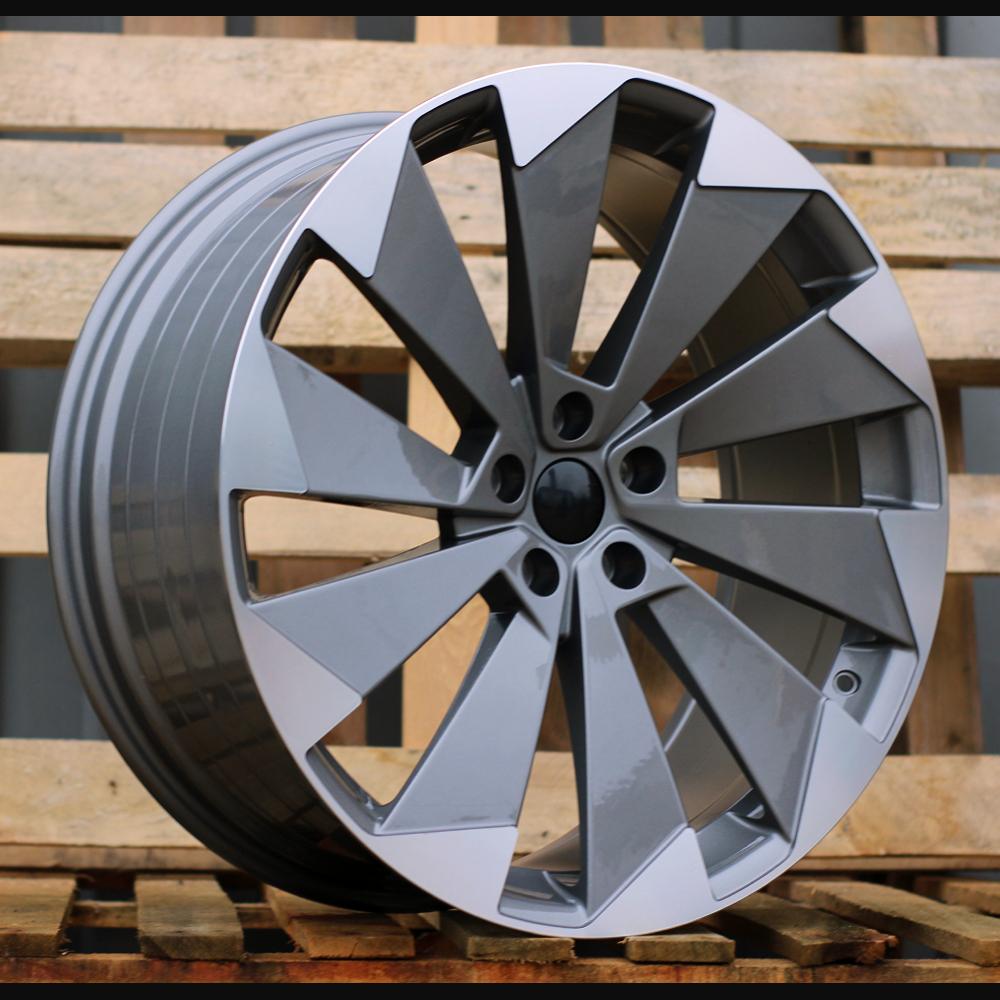 Wheel R21x8.5J  5X112  ET  40  57.1  I1141  Grey Polished (MG)  For SKODA  (K7)  ((AKC 150 Eur)Enyaq (Front+Rear))