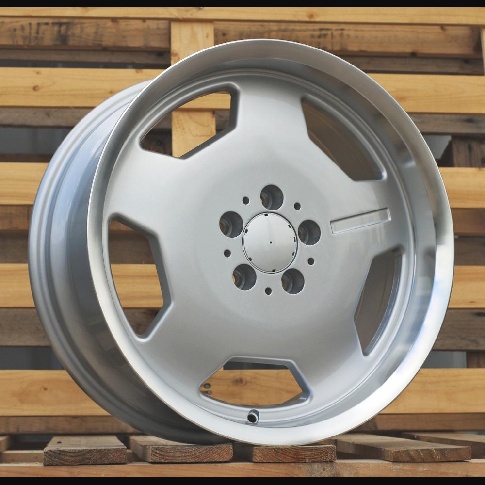 Wheel R17x8J  5X112  ET  35  66.6  I5270  Silver+Polished Lip (SP)  For MER  (P2)  (MONOBLOCK Style)