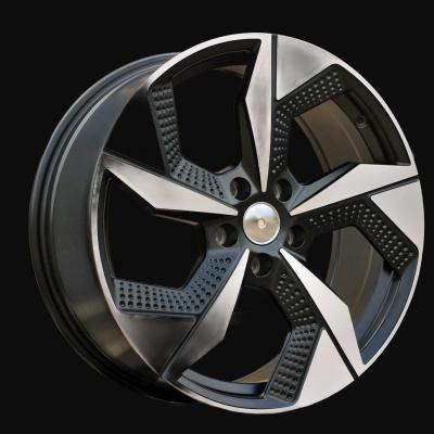 Felge R18x7.5J  5X114.3  ET  50  67.1  I5637  Black Polished Half Matt (MBHM)  For RACIN  (K8)  ((AKC 95 Eur))