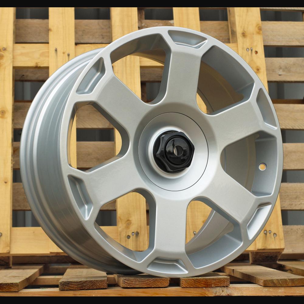 Wheel R18x8J  5X112  ET  40  66.5  IN01025F  Silver Shining (SS)  For RACIN  (A)  (HYBRID FORGED Rotiform Style)