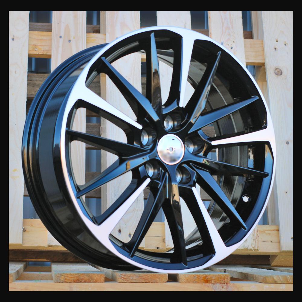 Wheel R18x7J  5X114.3  ET  35  60.1  IN0184  Black Polished (MB)  For TOYOT  (Z5)