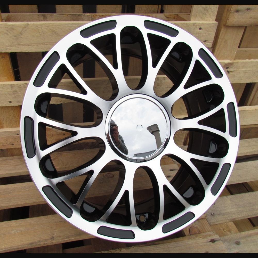 Wheel R15x6J  4X98  ET  35  58.1  LU392  Black Polished (MB)  For FIAT  (P1)