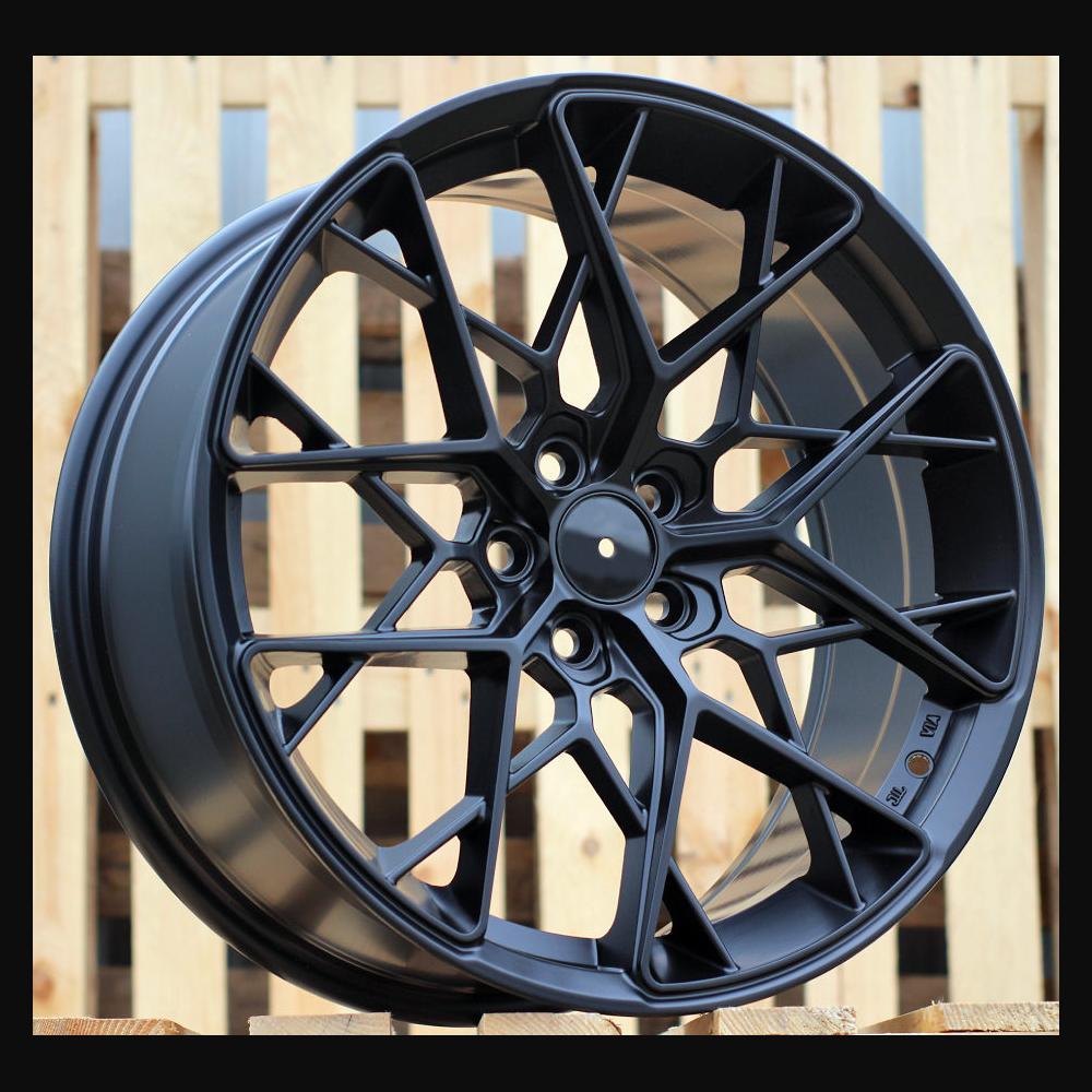 Wheel R18x8J  5X120  ET  35  72.6  Q1131  (FBX049)  Black Matt (BM)  For RACIN  (K7)  (HYBRID FORGED Style HRE)