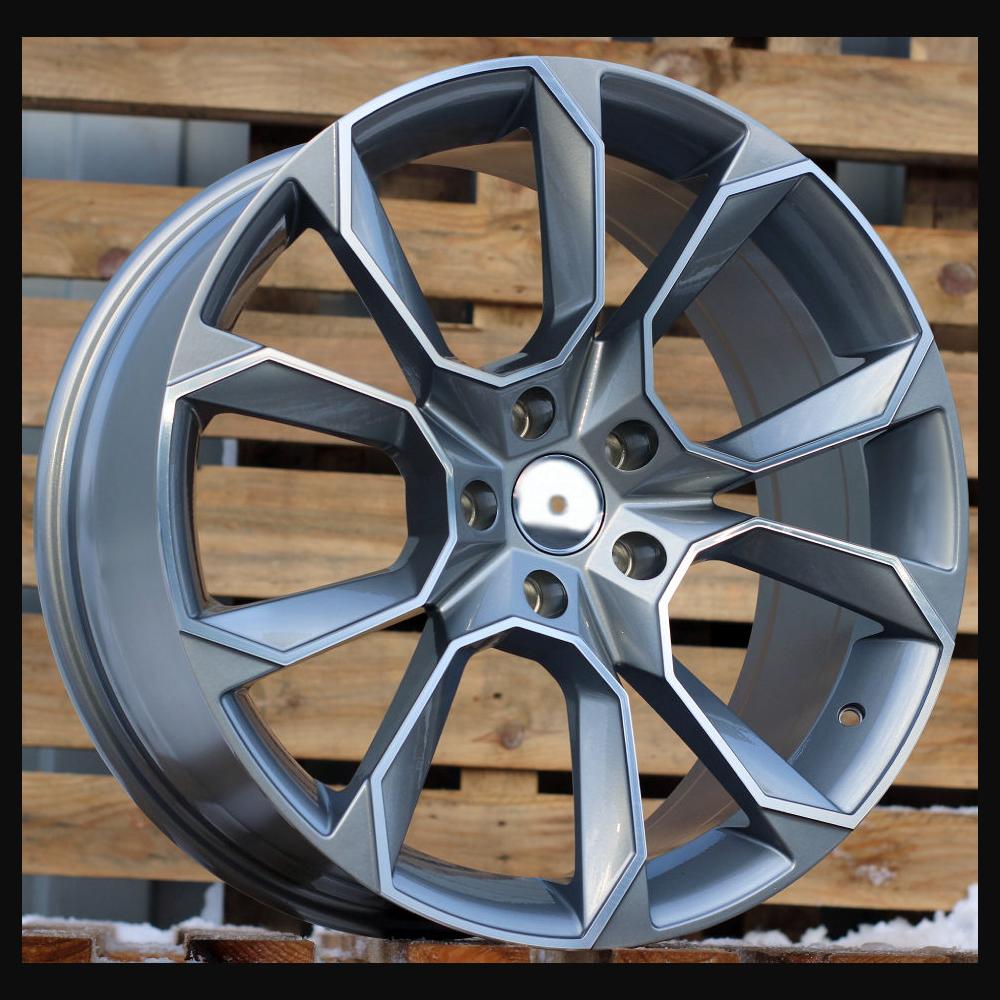 Wheel R16x6.5J  5X112  ET  46  57.1  SK516  (BK5278)  Grey Polished (MG)  For SKODA  (D5)